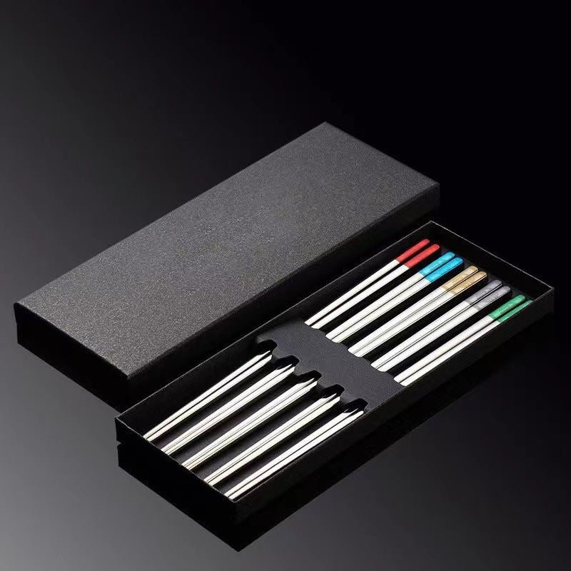 Featured image for 'Empa ASMR Stainless Steel Blessing Chopsticks – Elegance in Every Bite!'
